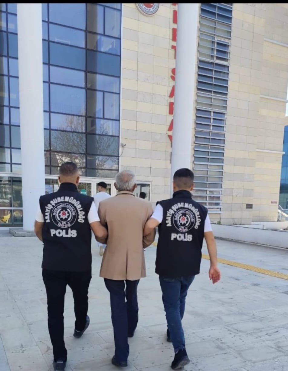 94 Yıl Hapis Cezası Alan Suçlu Elazığ’da Yakalandı