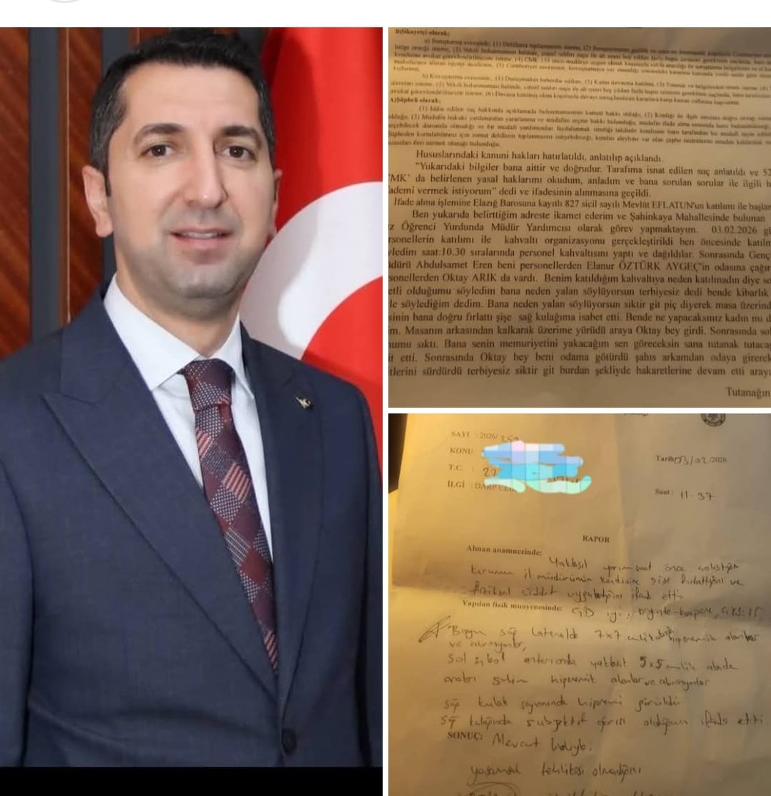 İl Müdürü Abdulsamet  Eren Kahvaltıya Katılmadı Diye  Kadın Personeli Darp Etti