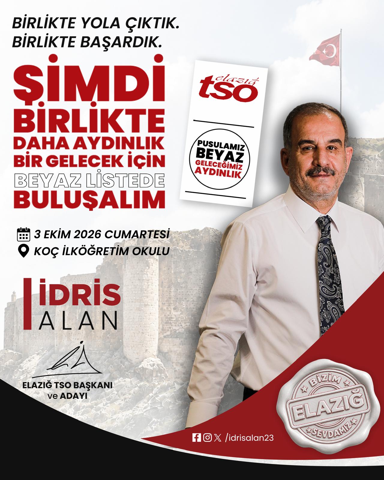 BAŞKAN ALAN’DAN ÜYELERE ÇAĞRI