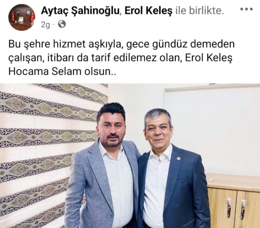 Aytaç’ın Tehdit Gücü AKPli Keleş Mi?