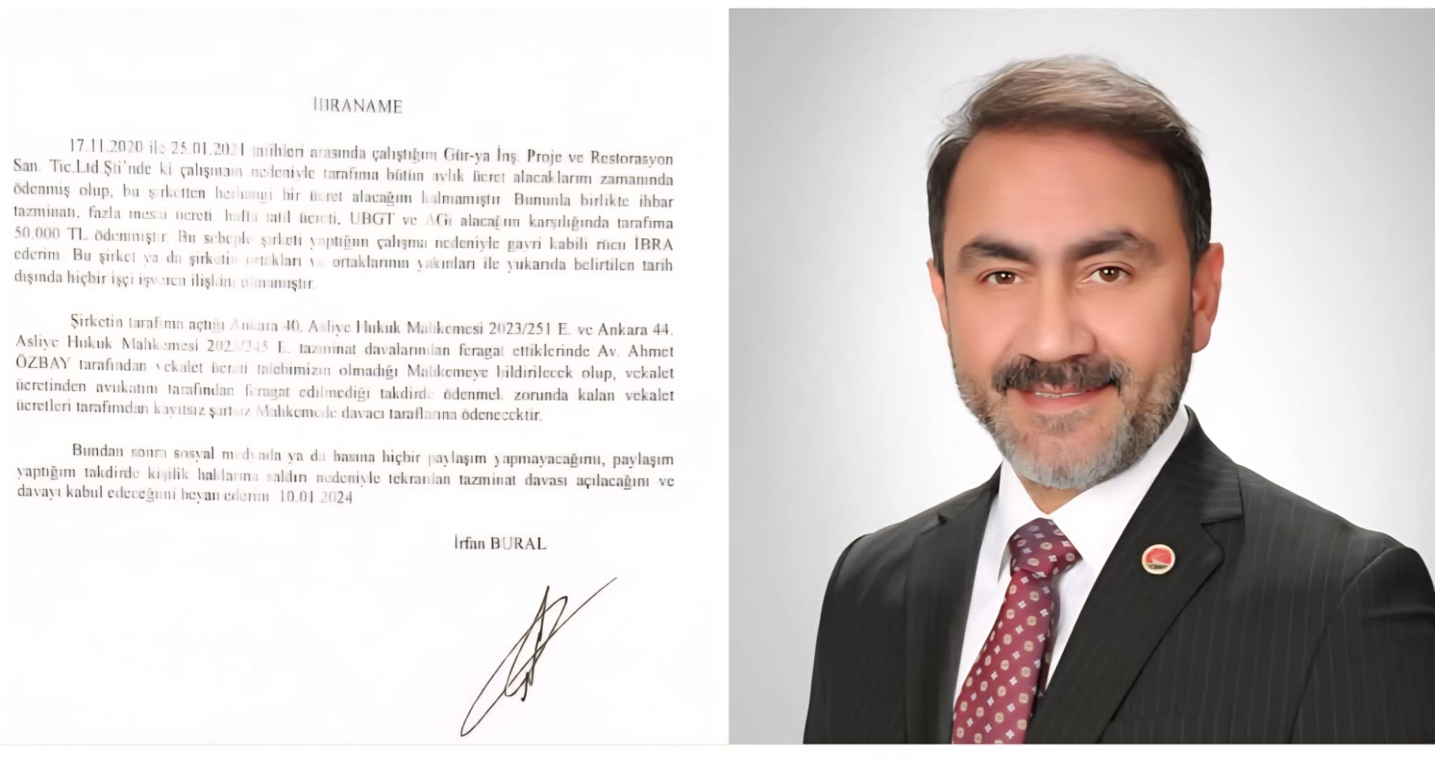 Başkan Duran Milletvekili Erol’a Yönelik İftiralar Sonrasında Hukuki Süreci Başlatıyor