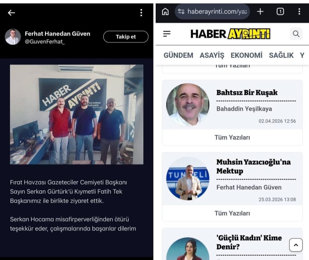 Gürtürk’ün Doku Soruşturması  Kapsamında Tutuklanan  Yazarı Örgütçü Çıktı