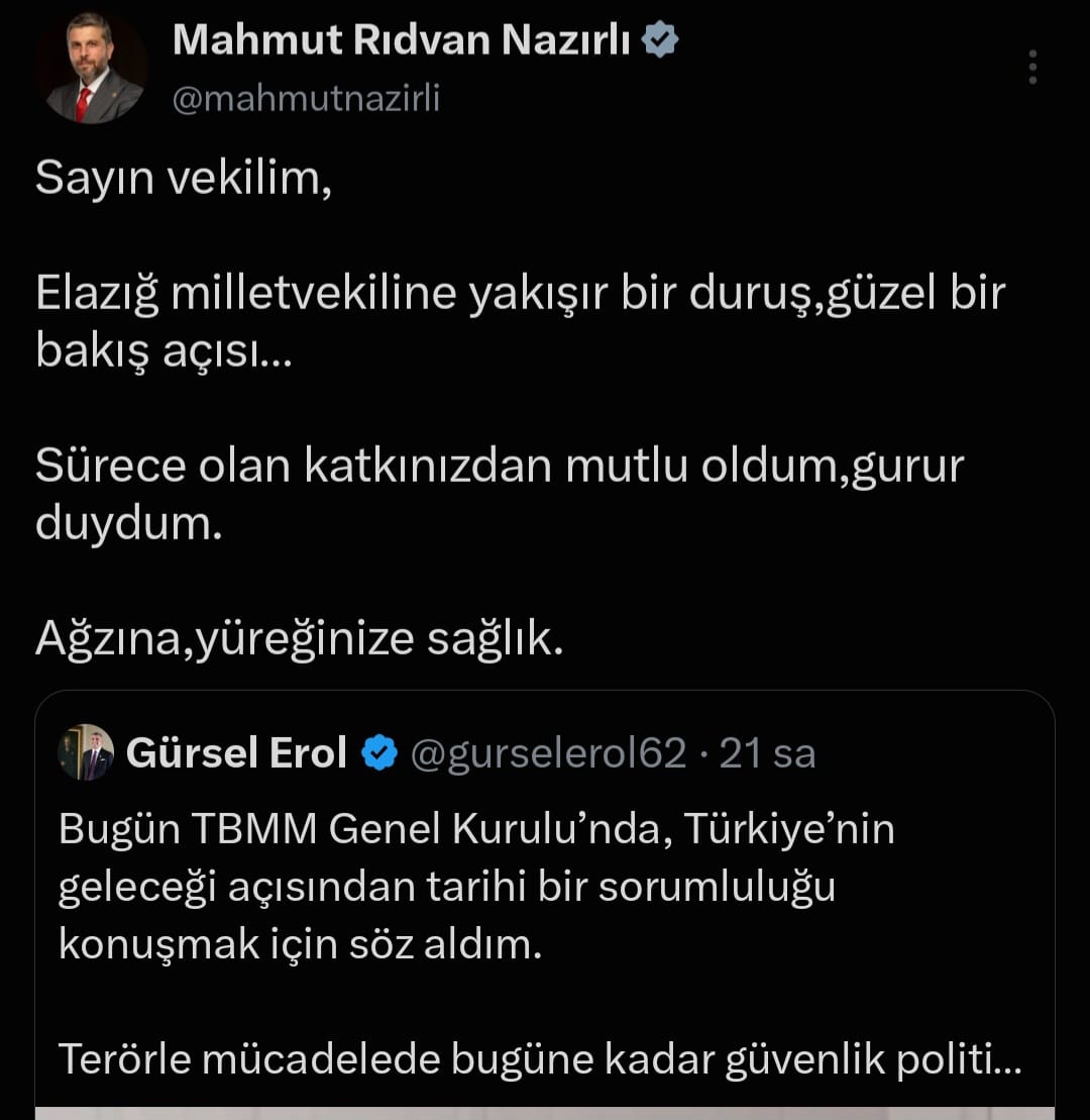 Bölgenin Sesi Erol’u Nazırlı da Takdir Etti