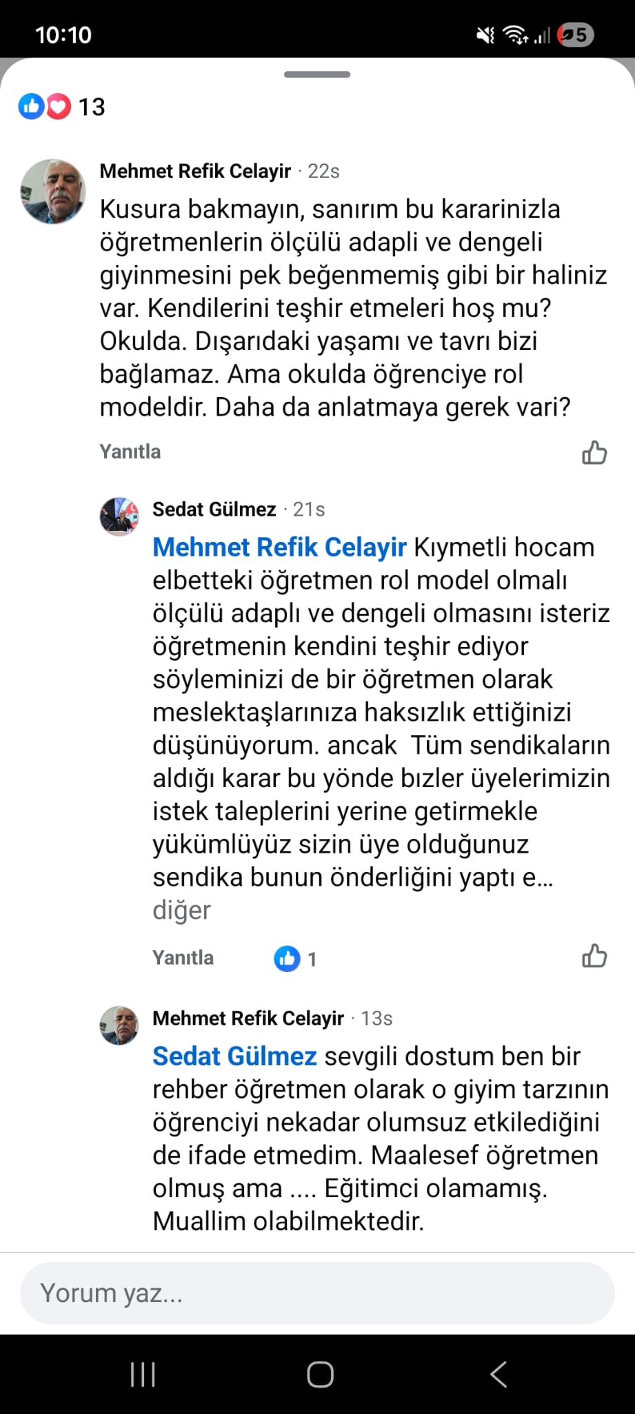 Eğitim Bir-Sen Üyesinden Öğretmenlere Teşhirci Yakıştırması