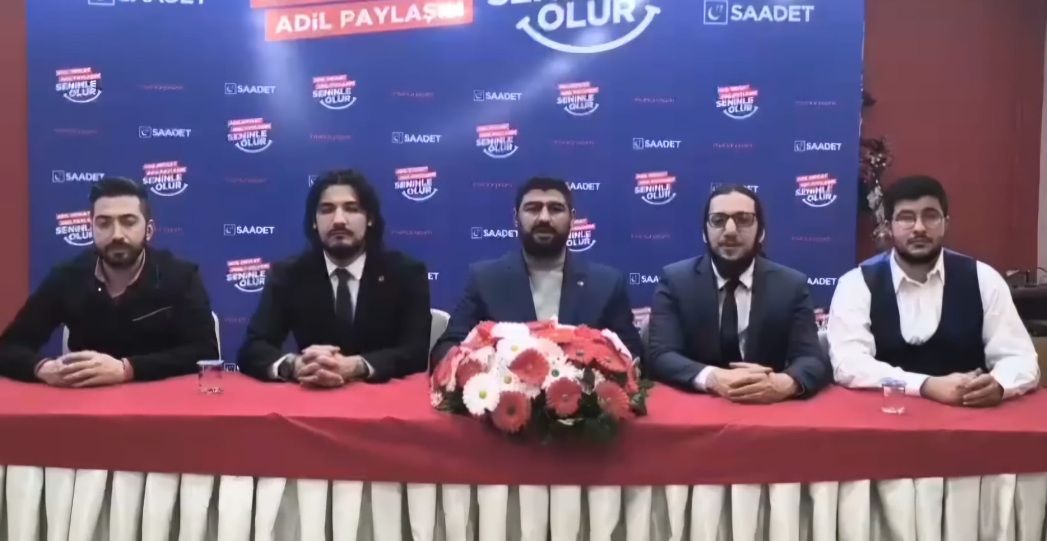 Saadetli Gençler Gençlik Bayramında Gençlerin Geleceksizliğine Dikkat Çekti