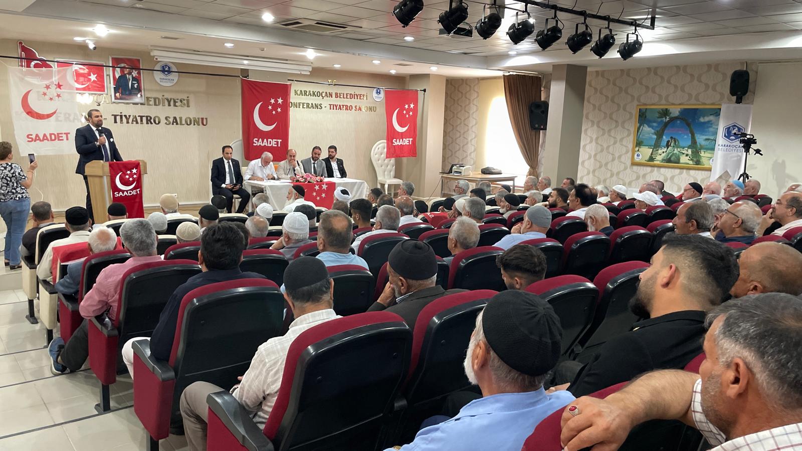 Saadet Karakoçan’da Aslan’a Emanet