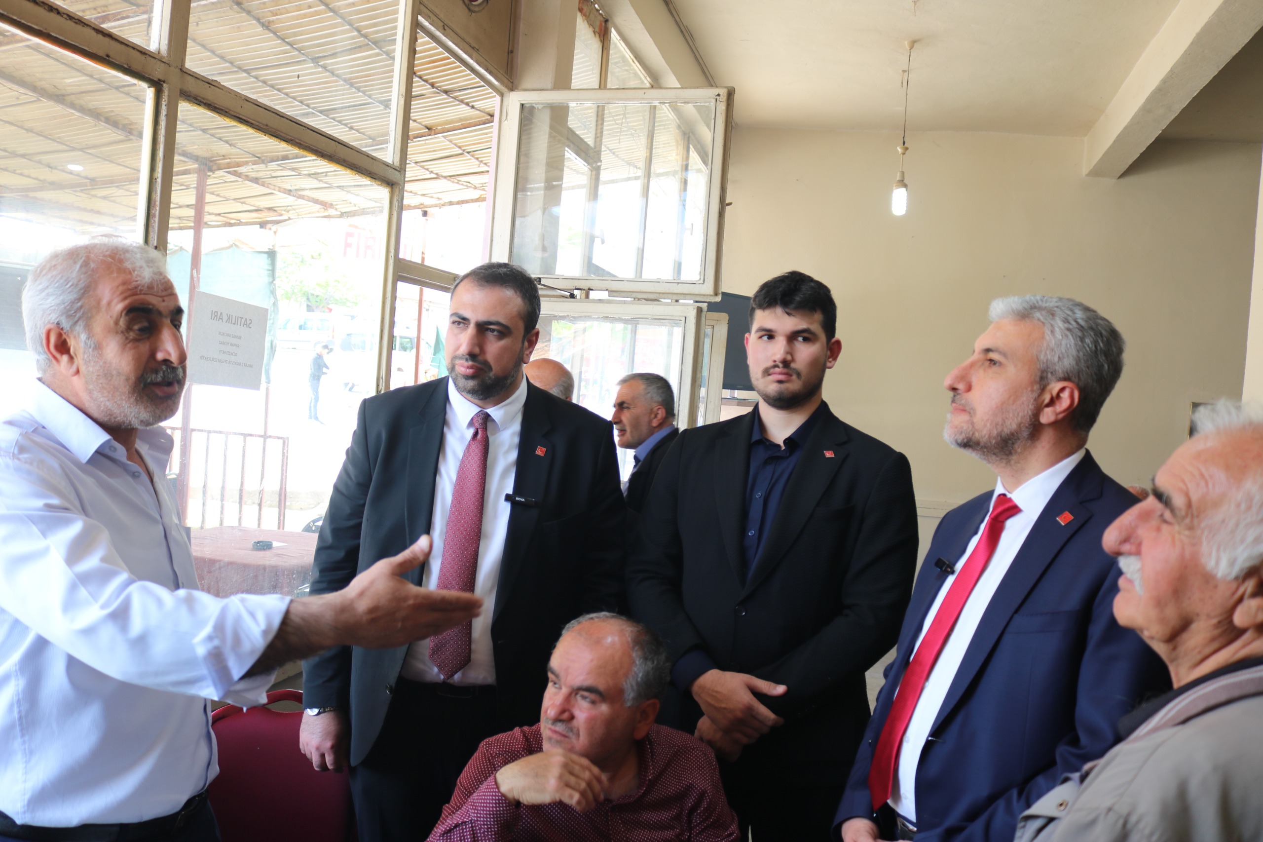 Saadet Partisi Keban'da Sahaya İndi