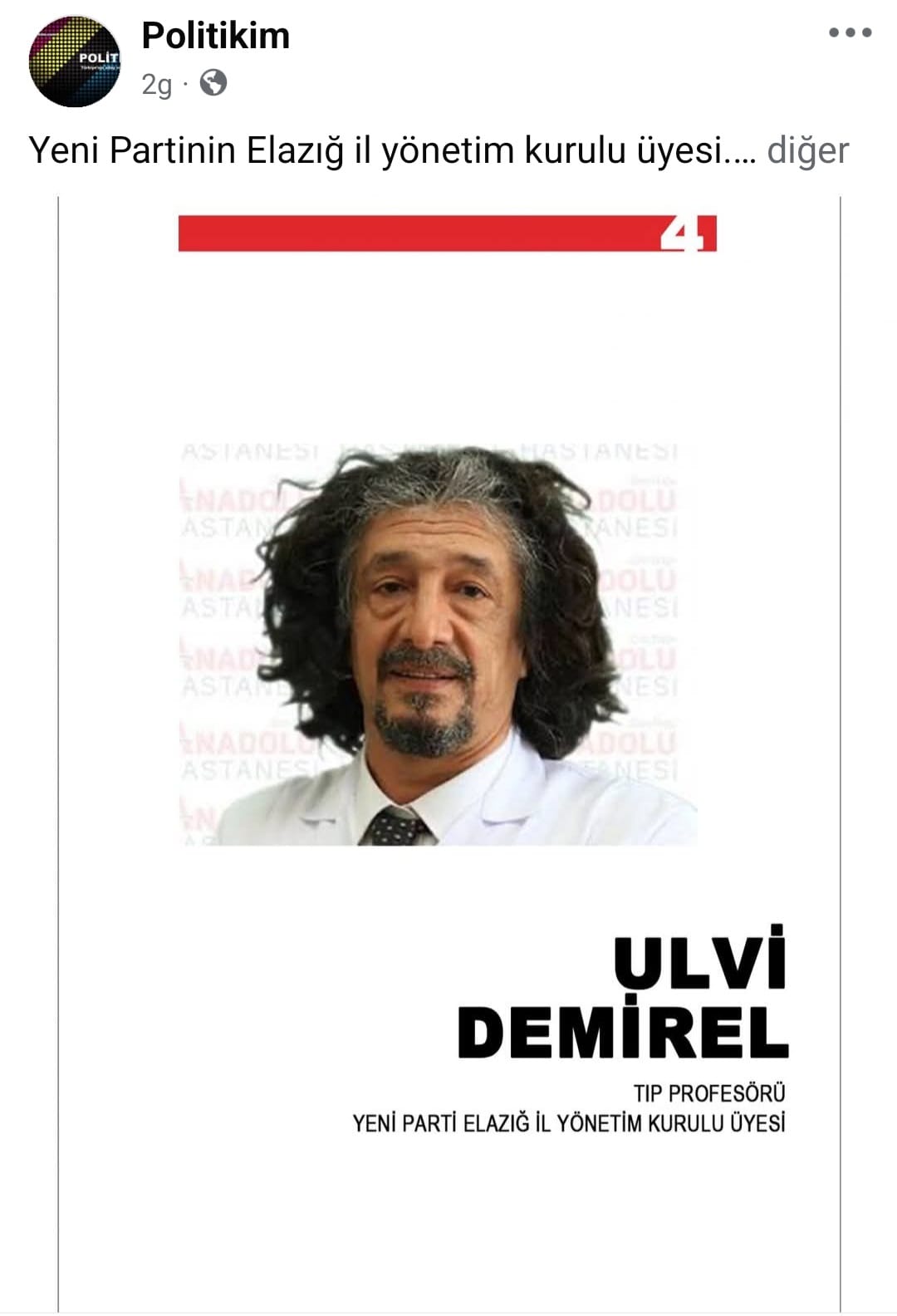 YENİ Partili Demirel İle İlgili Ciddi İddia
